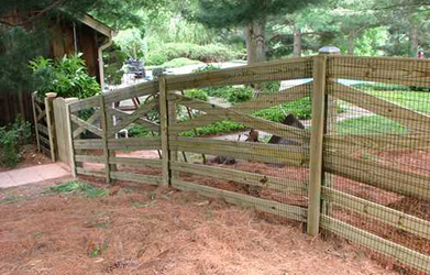 wood estate fence clifton va